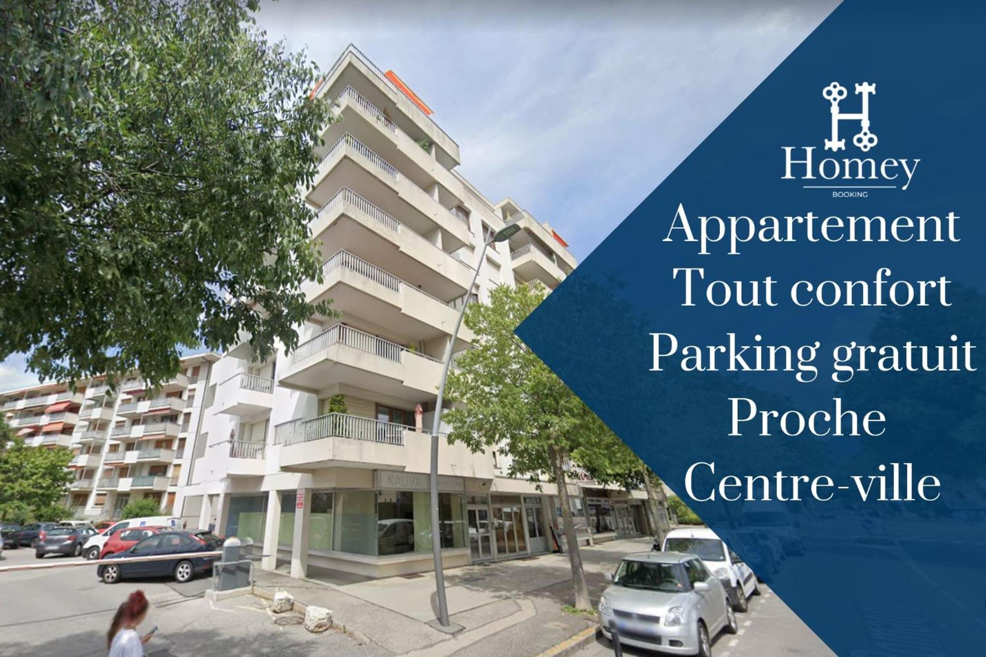 Homey The Nest - New / Balcon Prive / Free Parking Annemasse Exterior foto