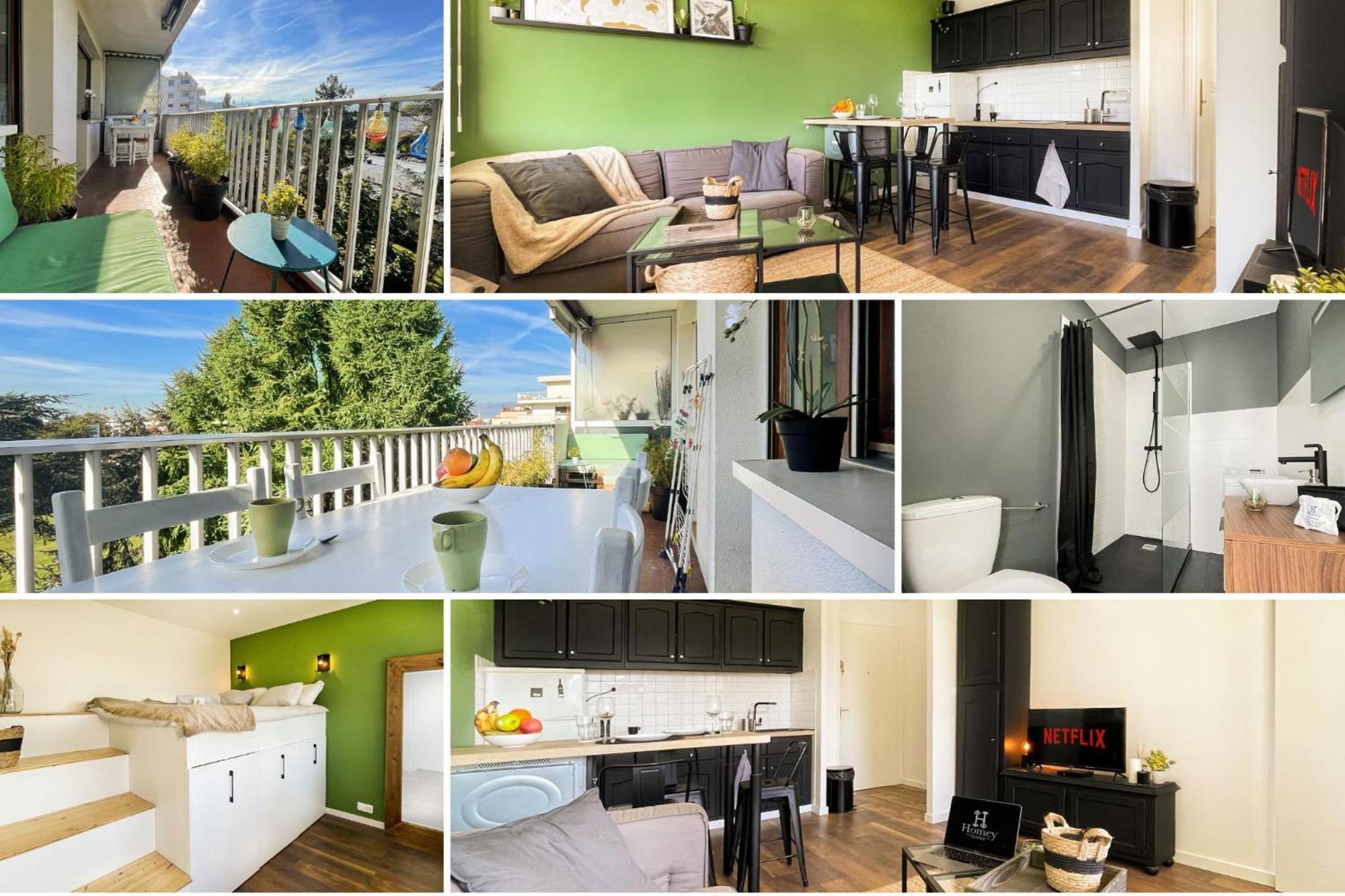 Homey The Nest - New / Balcon Prive / Free Parking Annemasse Exterior foto